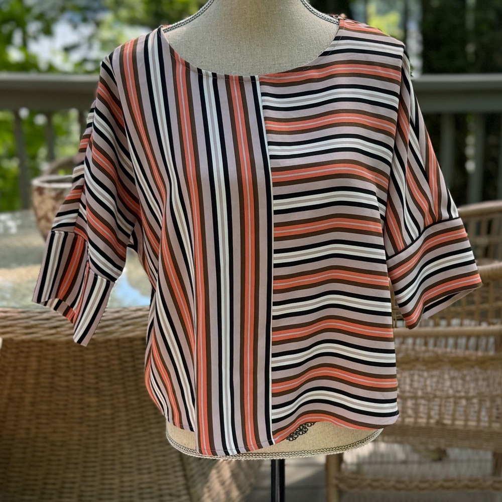 Striped blouse by Express.  Size small.